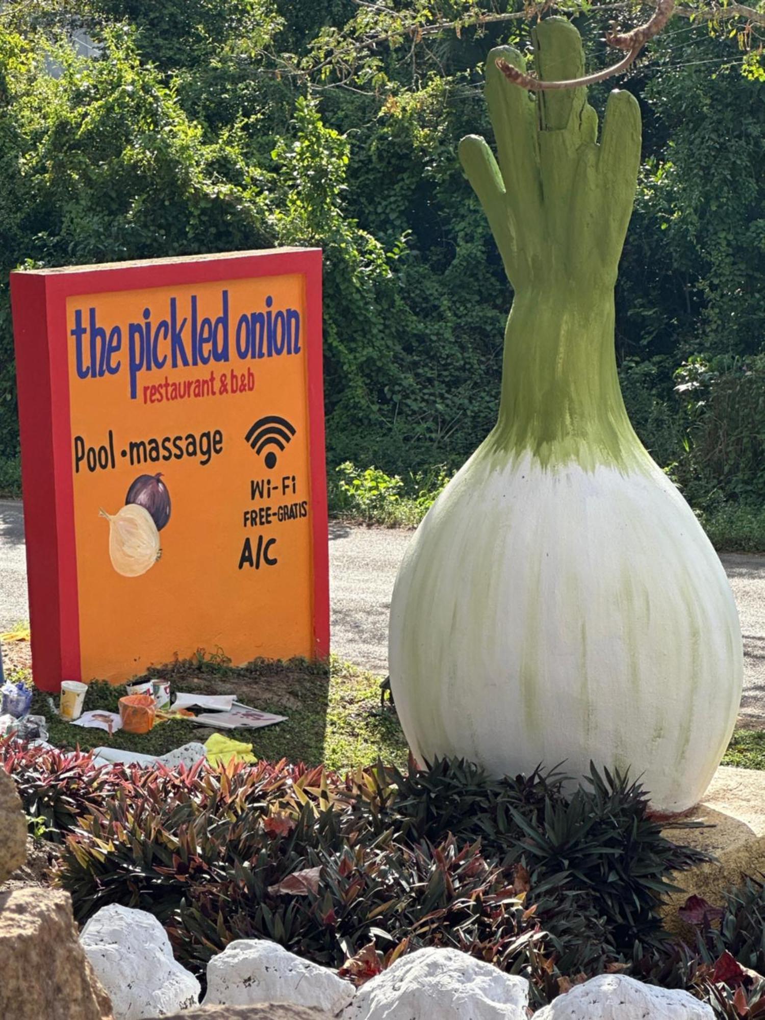 The Pickled Onion B&B And Restaurant Uxmal Santa Elena Luaran gambar